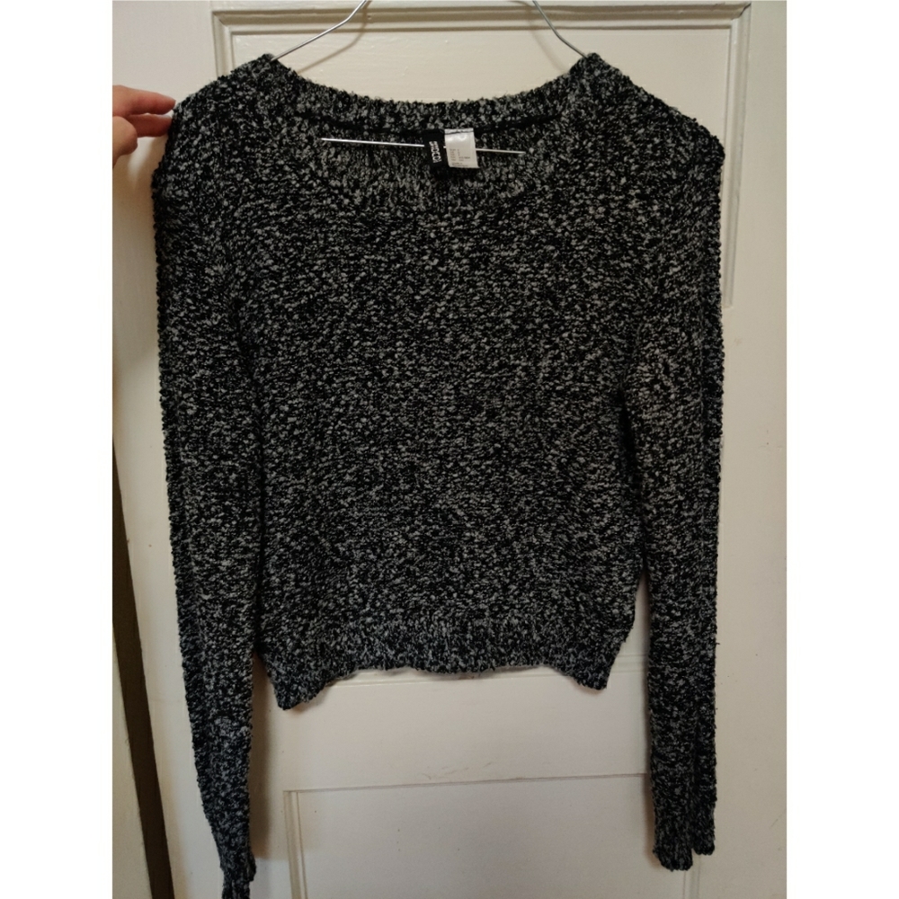 H&M cropped knit top